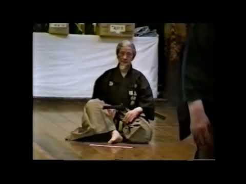 【Hanshi 8th Dan Iaido Master】Sagara Yoshizou sensei Musou Jikiden Eishin ryu Demonstration