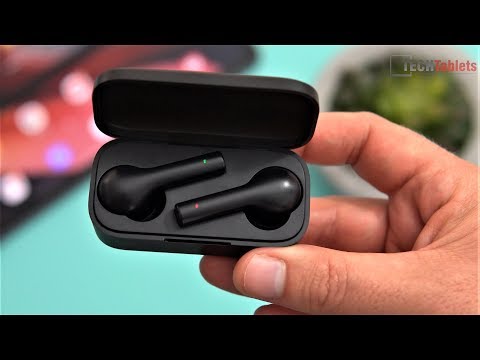 Ausinės Aukey Earbuds EP-T21 Su mikrofonu į ausis įkišamos Belaidės Belaidės video