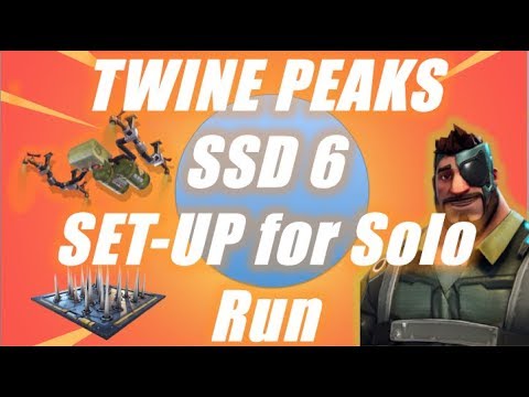 Twine Peaks SSD 6, Set Up for Solo Run Video