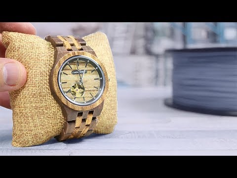 Armband aus dem 3D Drucker für meine Holzkern Uhr - DiY