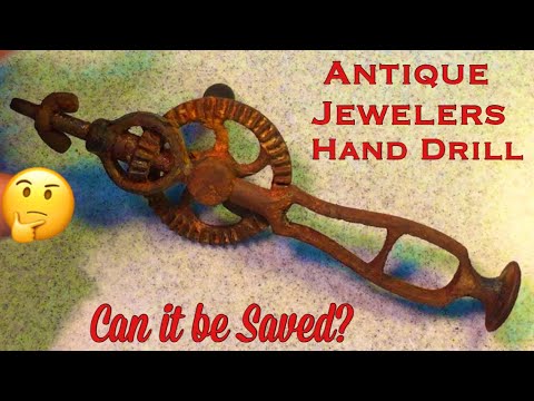 Antique Jewelers Hand Drill