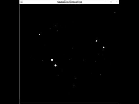 2d Accretion Simulation Demo