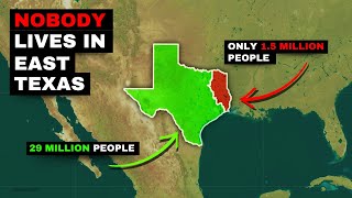 Why so Few Americans live in East Texas