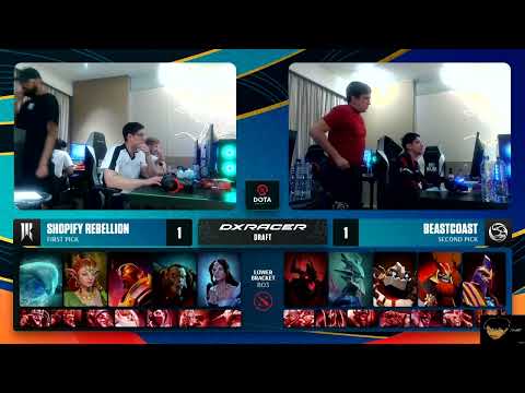 (Dota2) Shopify Rebellion VS BeastCoast - Game 3 Highlights (Bali Major 2023 PlayOffs)