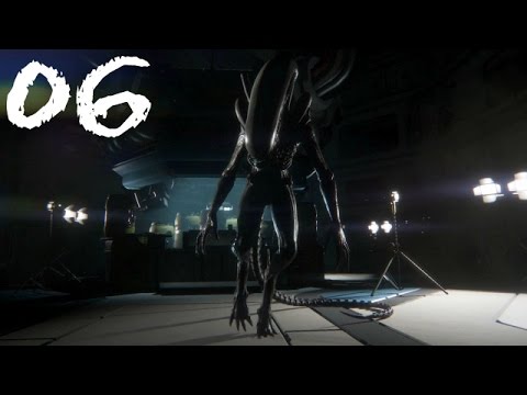 Alien Isolation Walkthrough Gameplay Part 6 - The Alien (PS3)