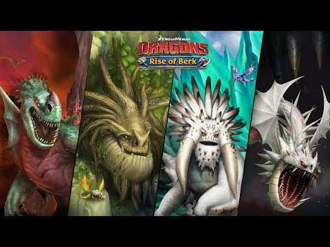 Legendary Dragons (Green Death, Foreverwing, Bewilderbeast, Screaming Death) | Dragons: Rise of Berk