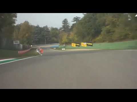 Stroll Imola Onboard: nearly missing Marshalls on track after Russell Crash. Vettel vs Stroll Imola