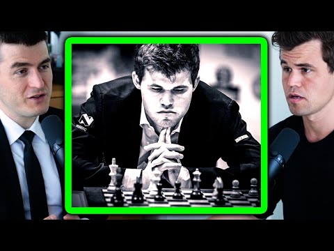 Magnus Carlsen's chess training routine | Lex Fridman Podcast Clips