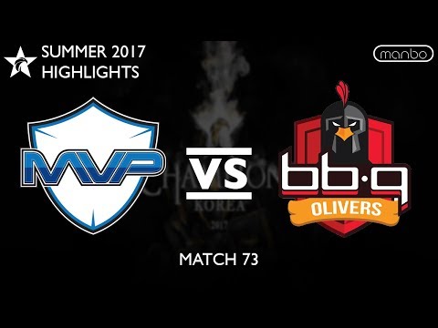 MVP vs BBQ All Games Highlights LCK Summer 2017 MVP vs bbq OLIVERS LoL eSports