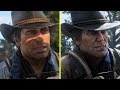 Red Dead Redemption 2 Trailers vs Retail Xbox One X Graphics Comparison