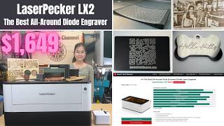 LaserPecker LX2 IN-DEPTH Review – The Best All-Round Fully Enclosed Diode Laser Engraver