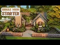 Single Mom Starter Cottage 🌿 The Sims 4 Speed Build [No CC]