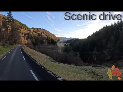 Western Norway │ Osterøy Island to Voss │Relaxing, No Talking #4k #scenicdrive #mountains #outdoors