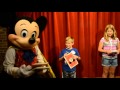 Disney World Magic Kingdom Meeting Talking Mickey Mouse