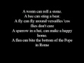 Les Miserables Little People Lyrics
