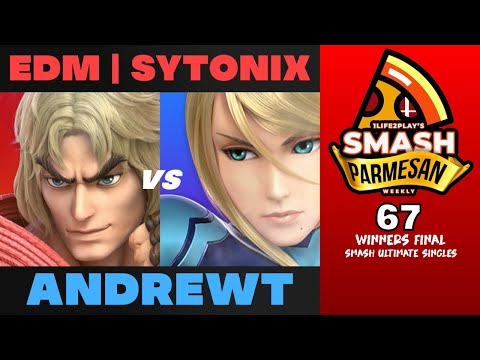 EDM  Sytonix vs AndrewT - Smash Ultimate Singles Winners Final Smash Parmesan 67 - Ken vs Zero Suit