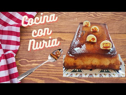 🧁 Tarta de pan y licor de turrón 🥞