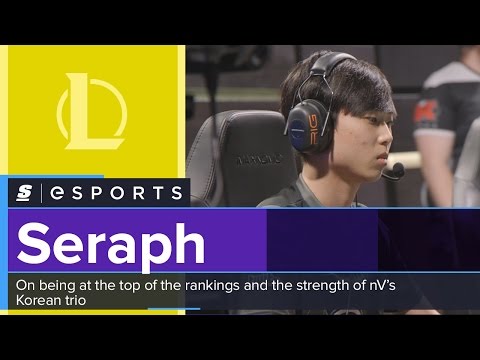 Seraph on being at the top of the rankings and the strength of nV’s Korean trio