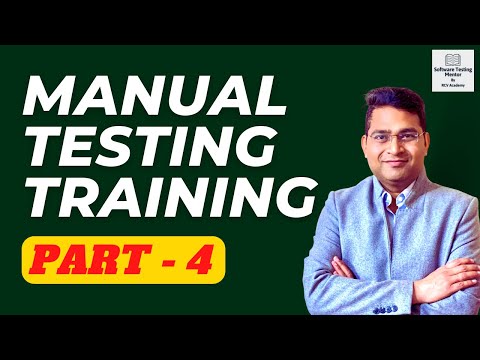 Manual Software Testing Training Part 1 Manual Testing Free Course