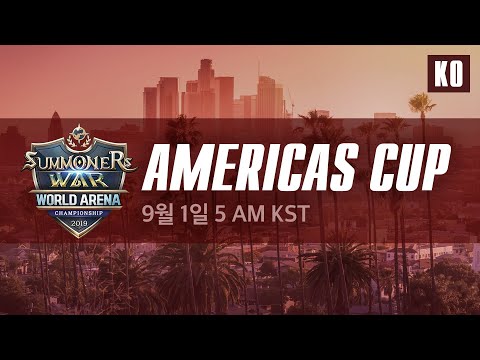 [KO] SWC2019 AMERICAS CUP | Summoners War | 서머너즈 워