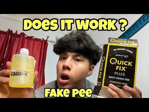 How To Use Quick Fix Plus Synthetic Urine| Directions/Review| 2025