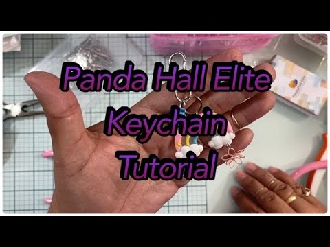 PandaHall Elite Keychain Tutorial