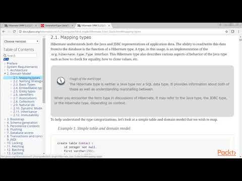 Building Web Apps with Spring 5 and React Hibernate 5 Basics | packtpub com
