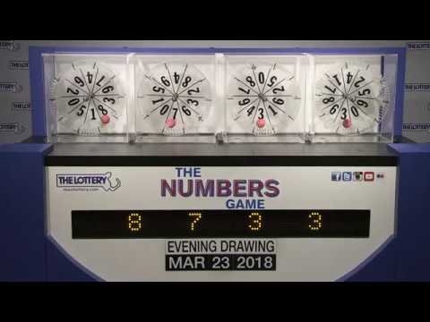 Evening Numbers Game Drawing: Friday. March 23, 2018