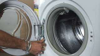 How to replace a washing machine door handle
