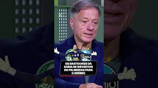 OS BASTIDORES DA SAÍDA DE WEVERTON DO PALMEIRAS PARA O GRÊMIO ⚽ #shorts