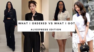 AliExpress TRY ON CLOTHING HAUL | MIU MIU DUPE
