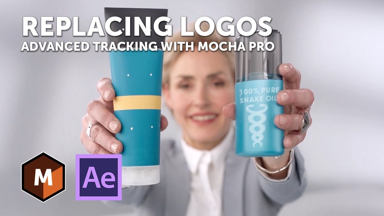 Advanced Tracking and Logo Replacement with Mocha Pro