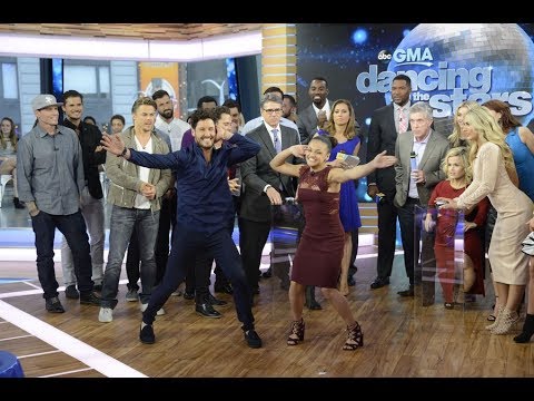 [5/5] Laurie Hernandez & Val Chmerkovskiy - GMA - Dancing Through the Decades (09/07/16)