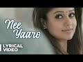 Raja Rani Nee Yaaro Lyric Video Arya Nayanthara Jai Nazriya G V Prakash Kumar Atlee