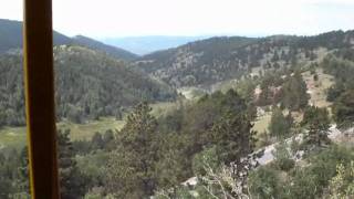 preview picture of video 'Riding the Cripple Creek & Victor Narrow Gauge Railroad.wmv'