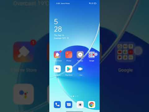 Reno6 5 G Settings. How to use Assistive Ball.#shorts #trending