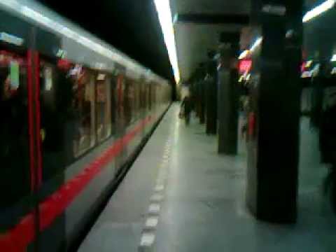 Metro na lince C v úseku Kačerov - I.P.Pavlova