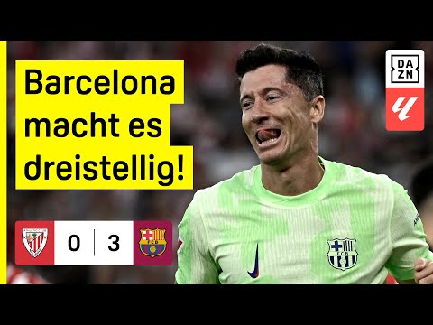 Athletic Bilbao - FC Barcelona | LaLiga | DAZN Highlights