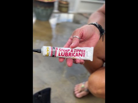 How To Protect Zippers Against Corrosion, Salt, Binding, Friction, and Repel Salt Spray Deposits!