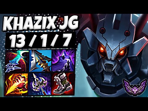 Khazix vs Xin Zhao Jungle [ KF Cuzz ] Lol Korea Master Patch 13.24 ✅