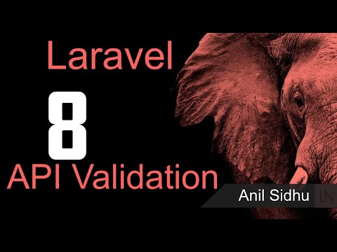 Laravel 8 tutorial API Validation