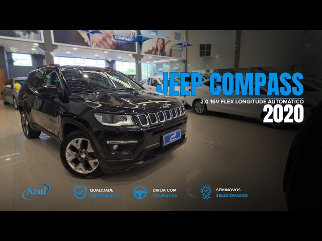 Vídeo JEEP COMPASS 2.0 16V FLEX LONGITUDE AUTOMÁTICO