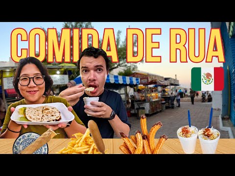 Trying STREET FOOD in MEXICO!