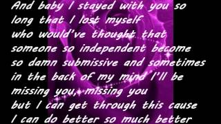 Letoya Luckett - Don&#39;t Need You w/lyrics