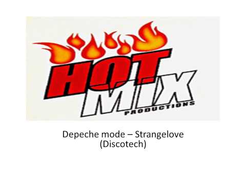 Depeche mode   Strangelove Discotech