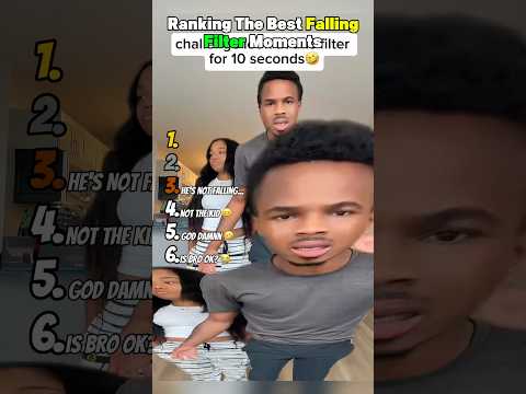 Ranking The Best Falling Filter Moments 😂