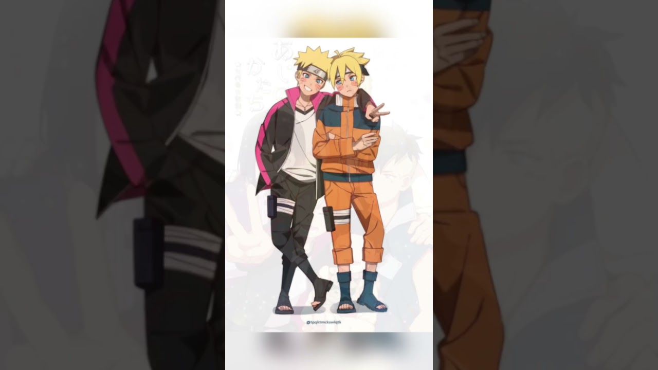 #narutoshippuden Naruto/Boruto cute and Funny pic edit