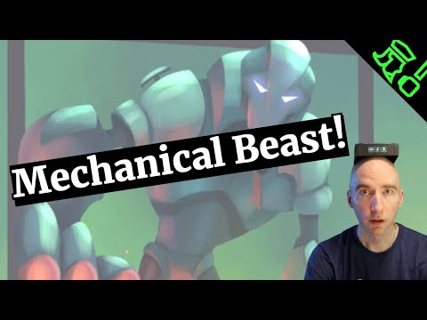 Iron Giant Innards Carcassonne? as a Board Game? (Mechanical Beast Review)!