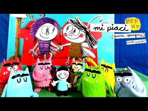 IL MOSTRO DELLE EMOZIONI E LA SUA AMICA NINA ENTRANO NEL LIBRO "MI PIACI (QUASI SEMPRE)"