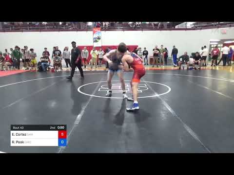 2024 U20 Greco-Roman World Team Trials: Elijah Cortez vs Rhett Peak: 60 KG Finals